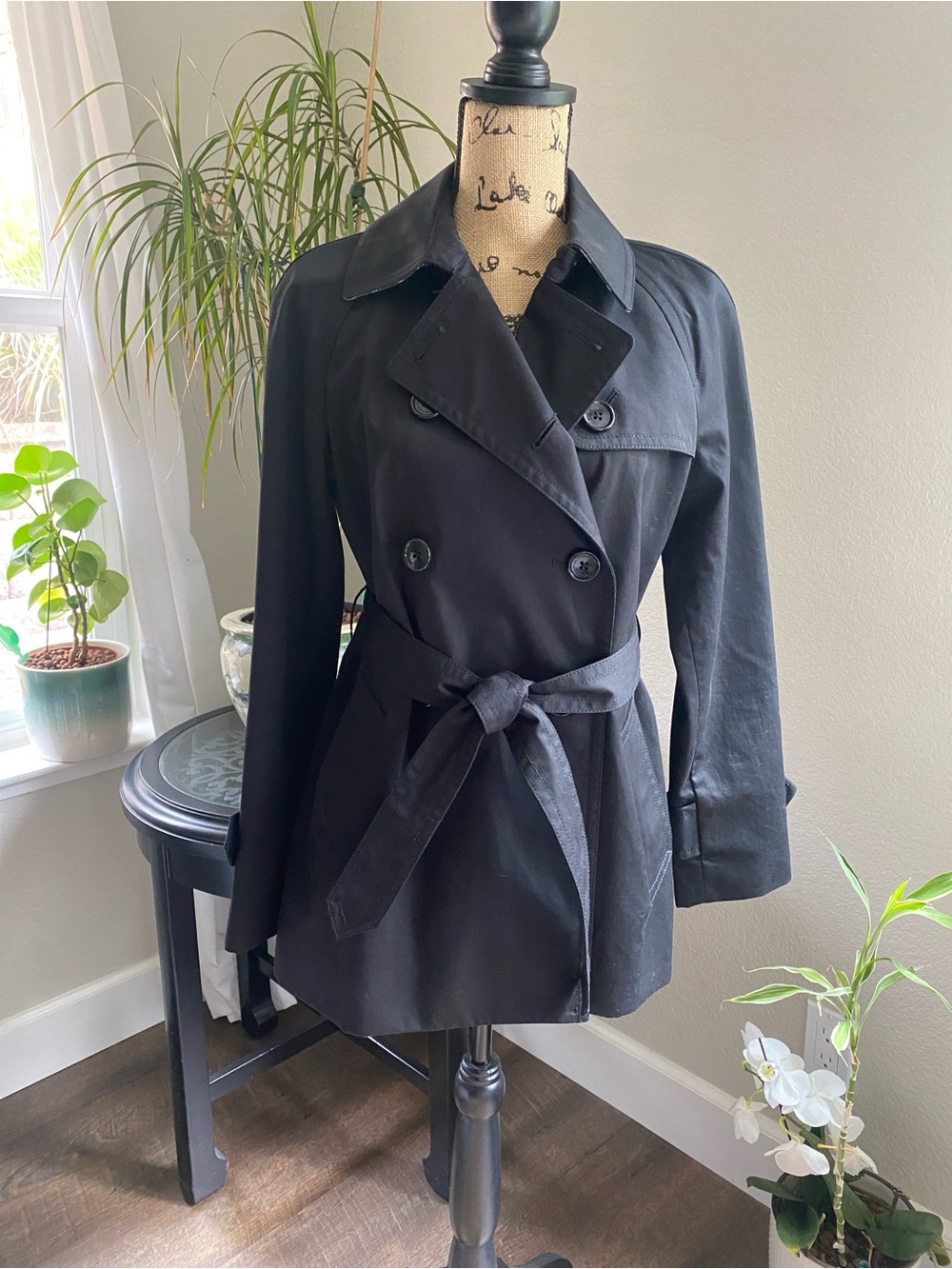 Coach Short Trench Coat